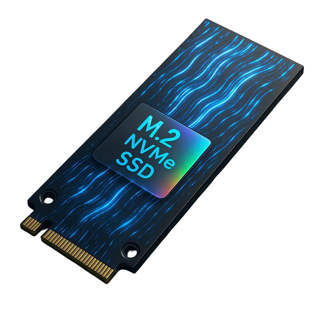 تصویر هارد NVMe به عنوان لایه اول سرعت در خرید هاست پرسرعت