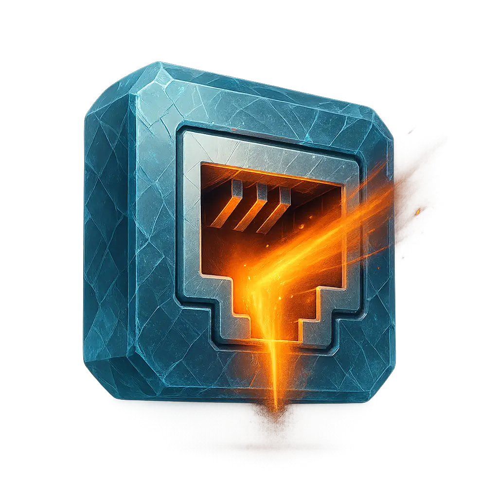 آیکون پورت ۱۰ گیگابیت