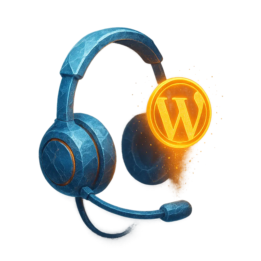 آیکون پشتیبانی متخصص وردپرس