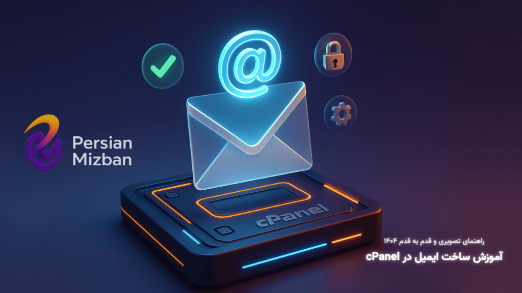 آموزش تصویری ساخت ایمیل در cPanel (راهنمای قدم به قدم ۱۴۰۴)